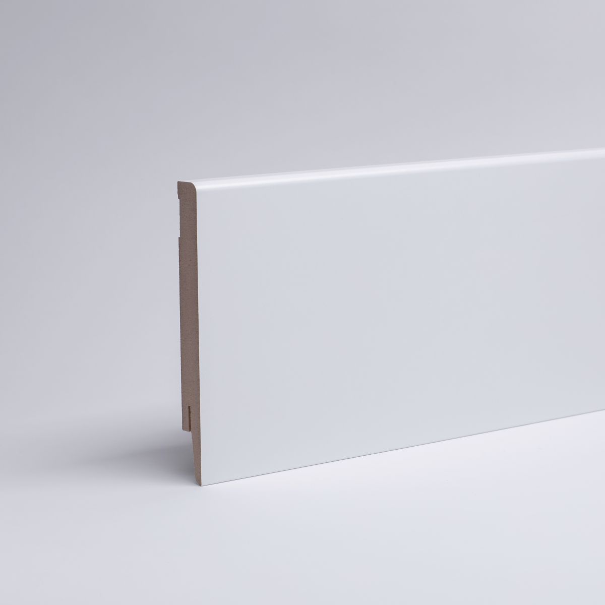 Sockelleiste Weimarer Profil 150 mm MDF - Weiß