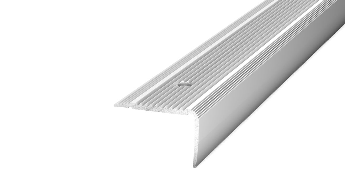 Treppenkantenprofil NOVA 30 x 20 mm Silber - 1,00 m