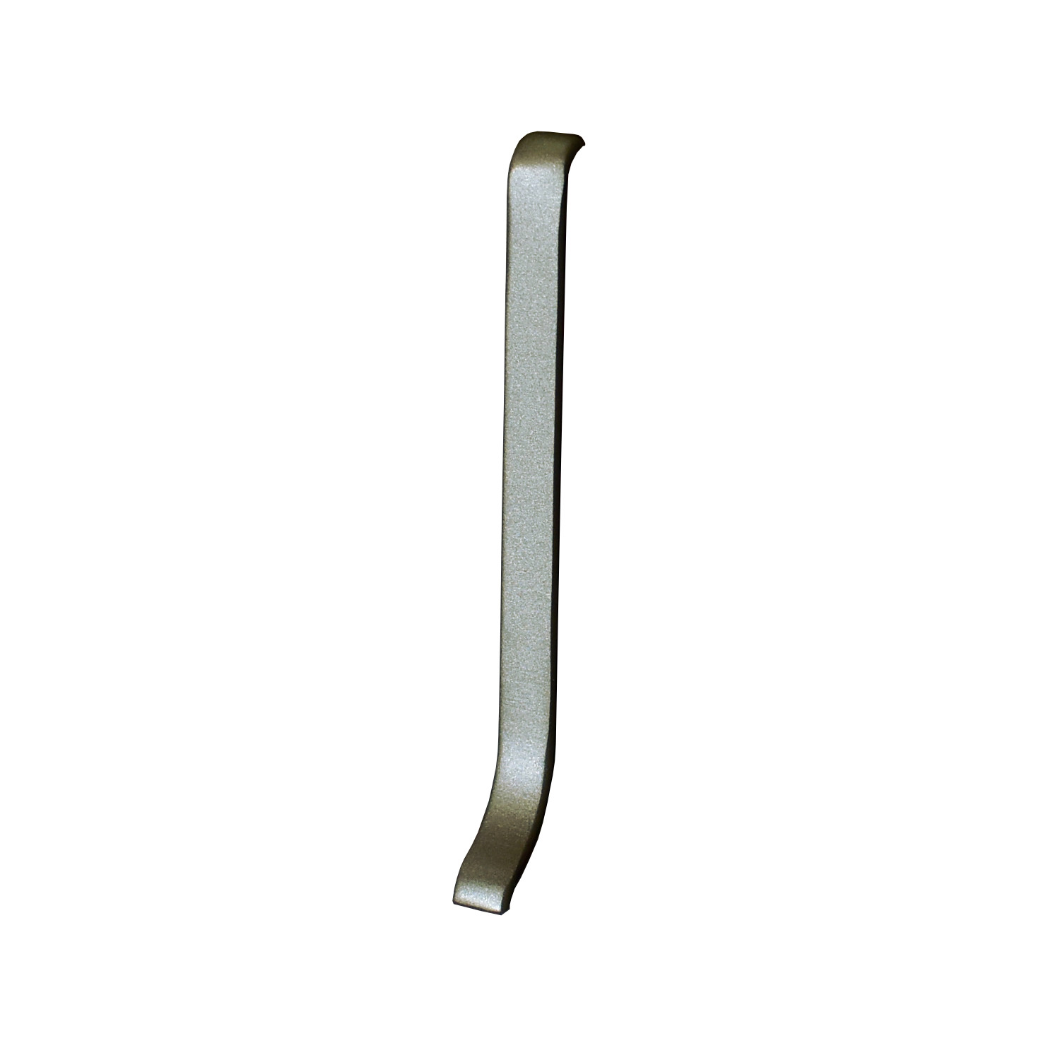 Verbinder für Metallsockelleiste 70mm - Edelstahl Optik