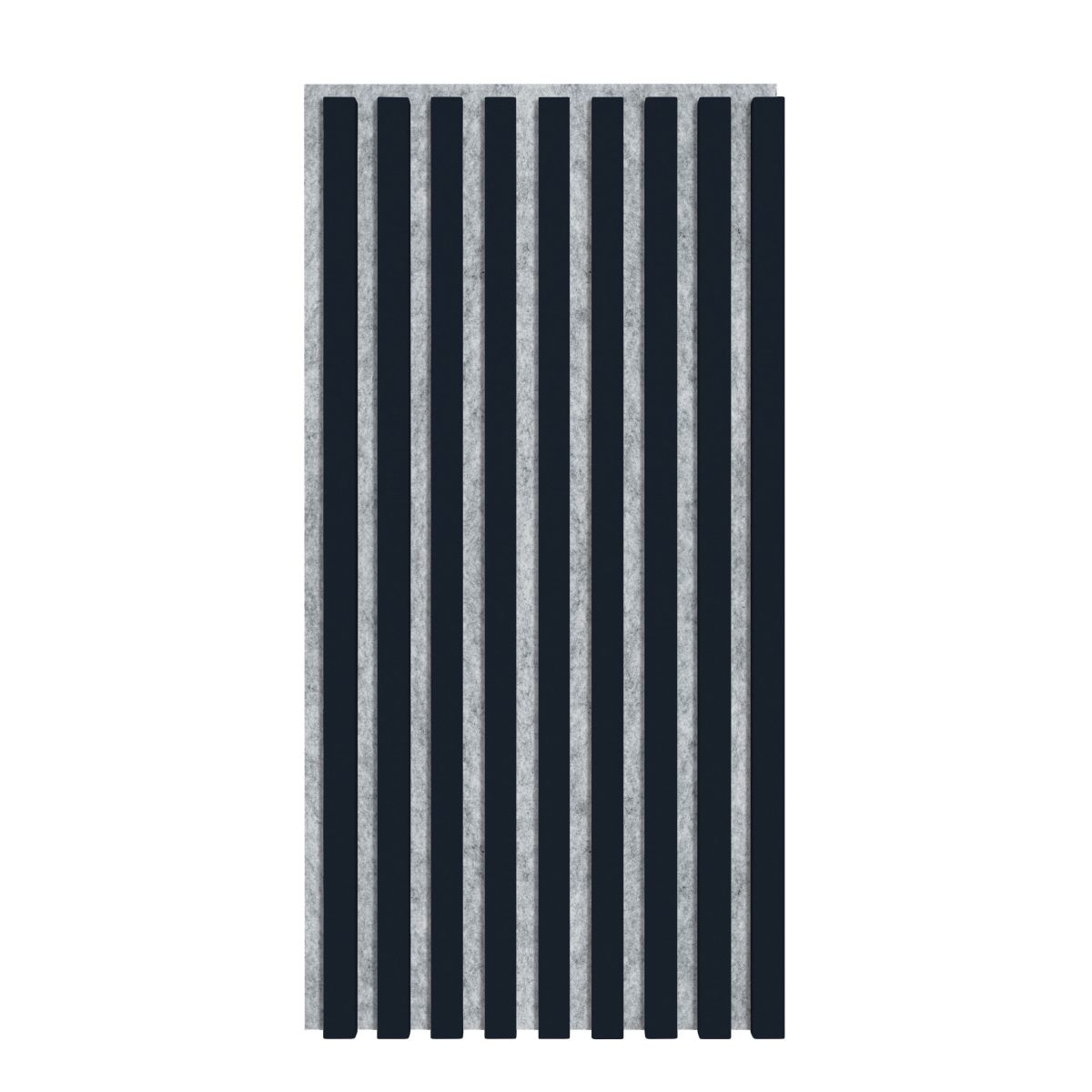 Akustikpaneel 800 x 400 mm Indigo - Akustikfilz Grau - Wandverkleidung