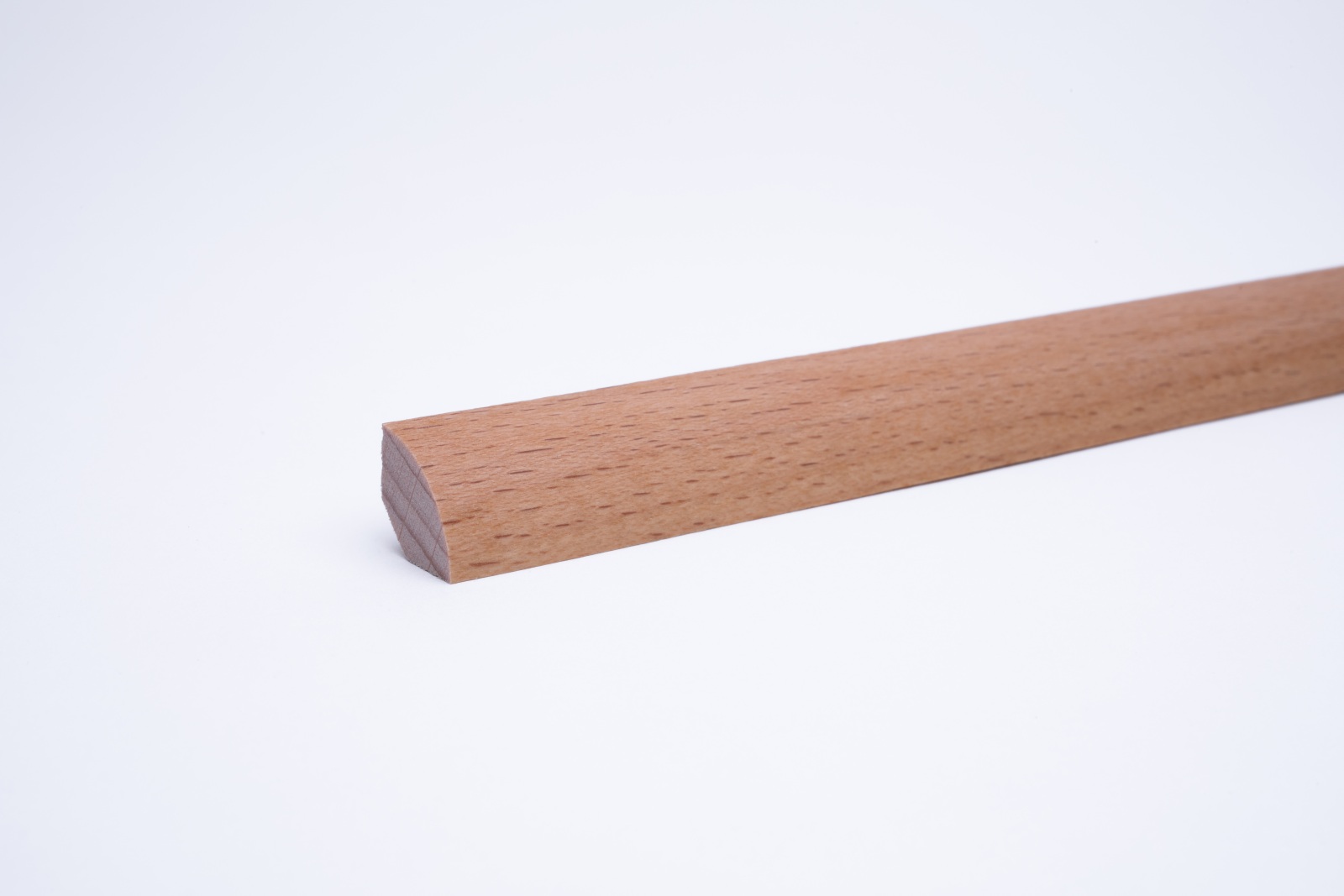 Viertelstableiste Massivholz 12 x 12mm Buche Geölt