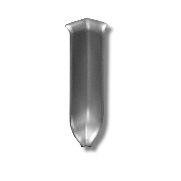 Innenecke für Metallsockelleiste 70mm - Silber
