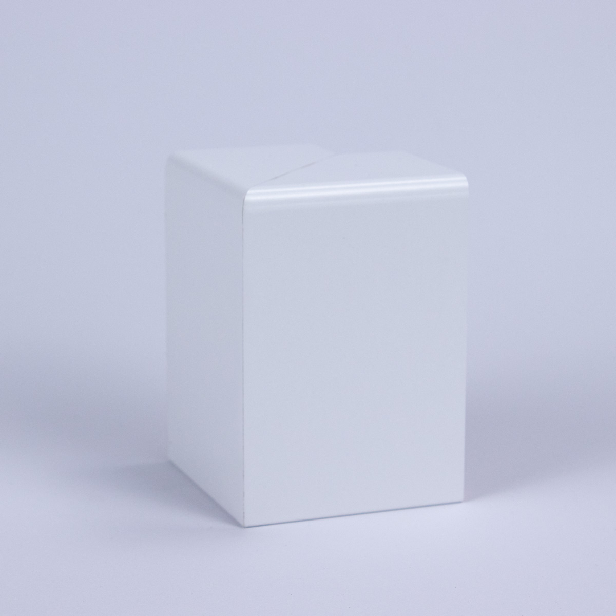 Aussenecke für Heizungsrohrverkleidung 120 mm Weiß