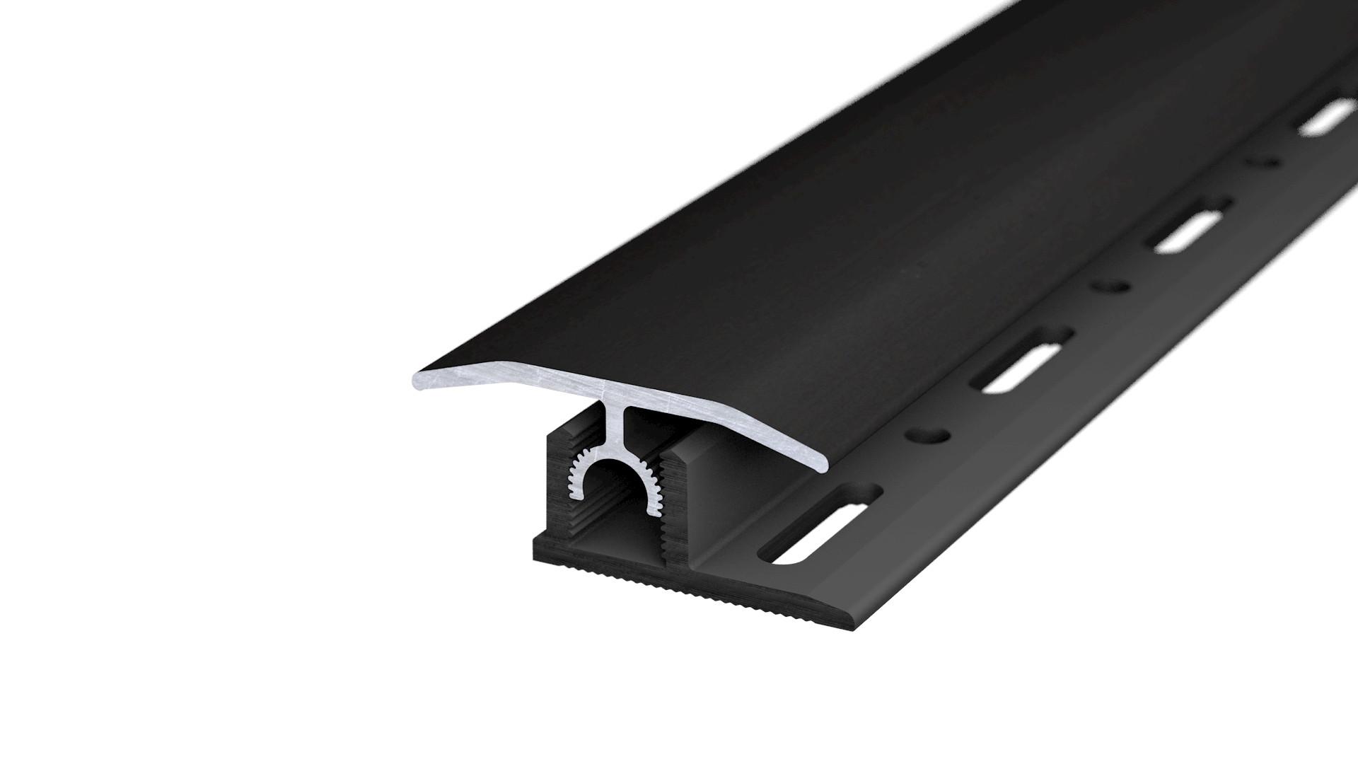 Übergangsprofil Profi-Tec Master Schwarz eloxiert - 0,90 m